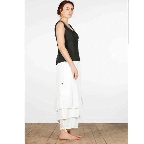 Black Button-Down Blouse - Picture 3 of 11